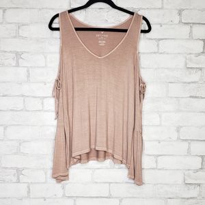 American Eagle Outfitters Pink Long Sleeve T-shirt